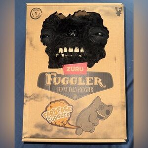 FART FACE FUGGLER- Funny Ugly Monster - Black